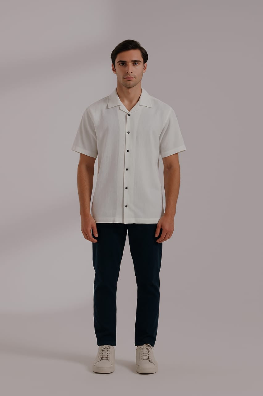 قميص محبوك منسوج