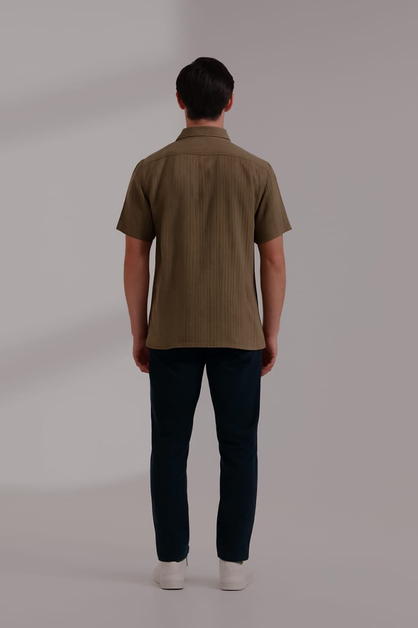 قميص محبوك منسوج