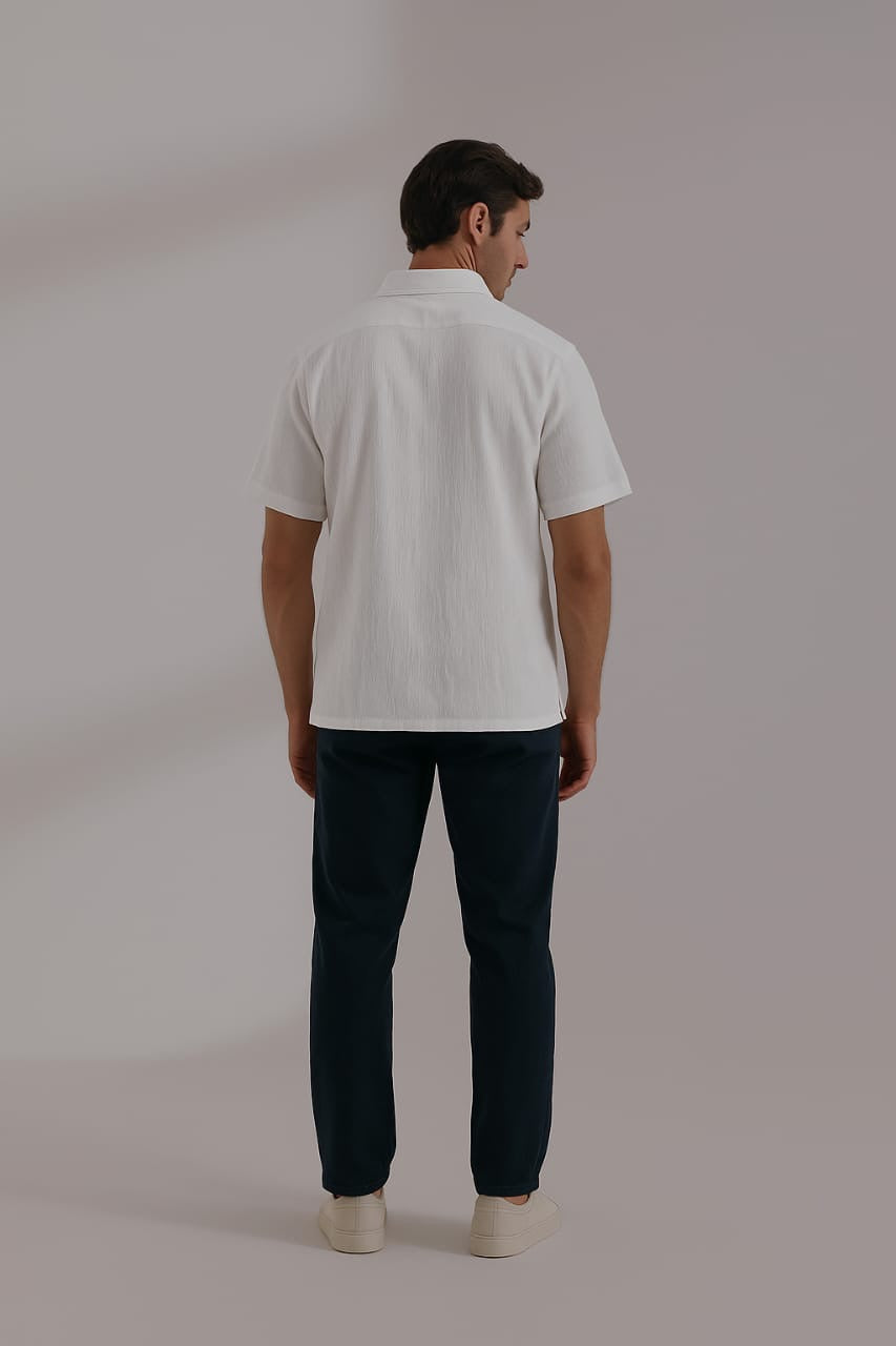 قميص محبوك منسوج