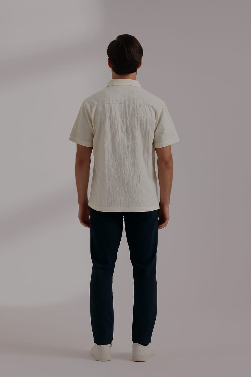 قميص محبوك منسوج