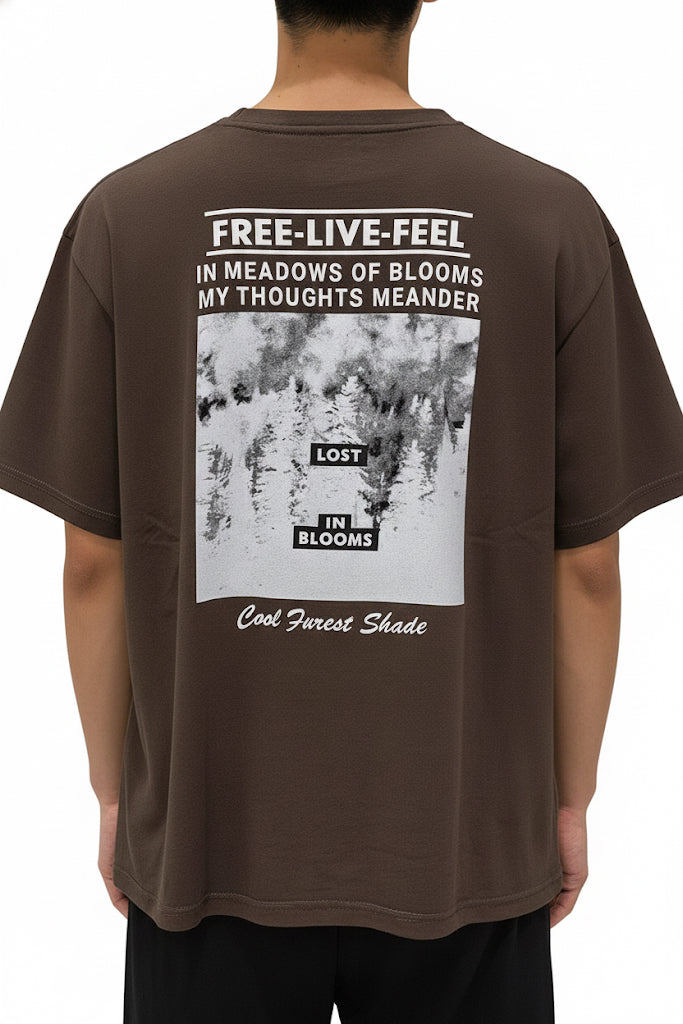 Oversized Textured Cuban Dropshoulder